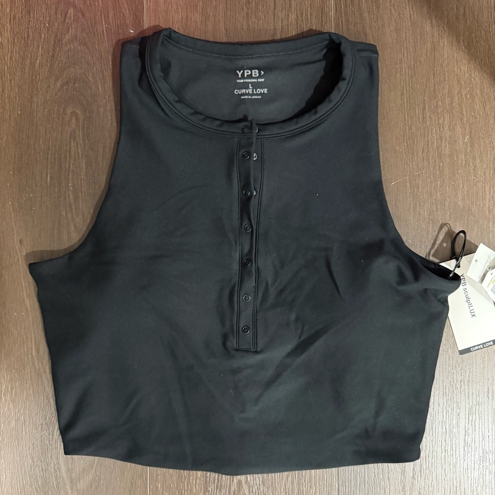 Abercrombie YPB Curve Love Athletic Top